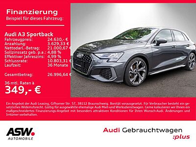 Audi A3 Sportback S line 30TDI Stronic NAVI LED B&O