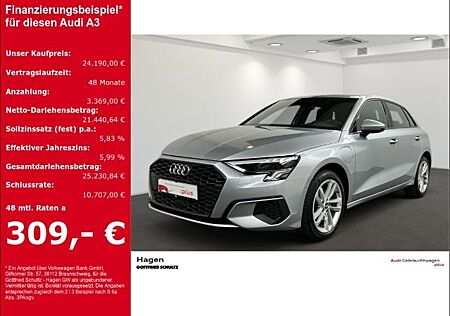 Audi A3 Sportback 40 TFSIe S-tronic LED NAV GRA SHZ