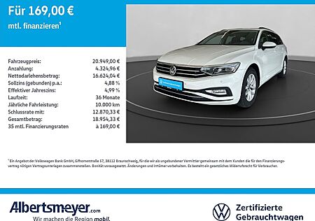 VW Passat Variant Volkswagen 2.0 TDI Business +DSG+AHK+NAVI+LM
