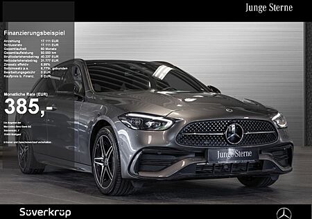 Mercedes-Benz C 300 T e , BURM AMG NIGHT DISTR SPUR PANO 360