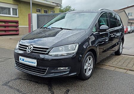 VW Sharan Volkswagen 2.0 TDI Highline 7Sitzer Navi Leder Klima