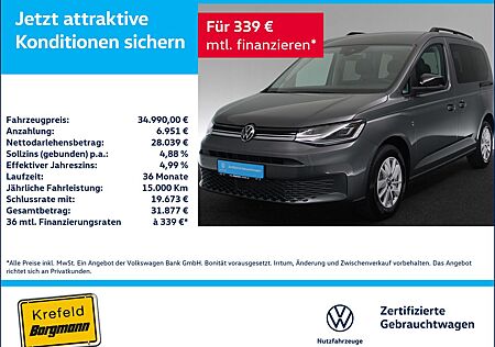 VW Caddy Volkswagen 1.5 TSI Life 7-SITZER LED ACC KAMERA SHZ