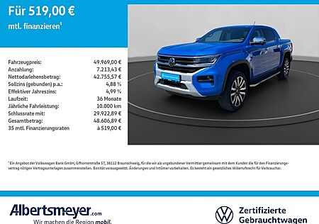 VW Amarok Volkswagen 3.0 V6 TDI 4Motion Aventura +AHK+KAMERA++
