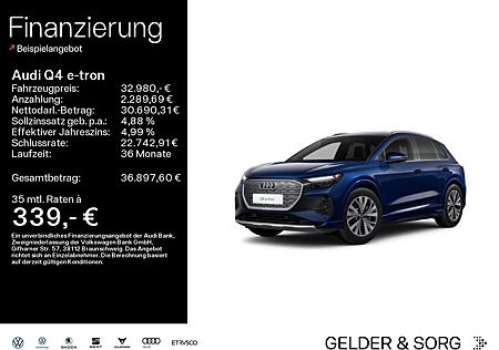 Audi Q4 e-tron 40 Int. S line*RFK*ACC*Navi*SZH