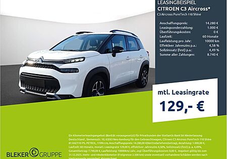 Citroën C3 Aircross PureTech 110 Shine