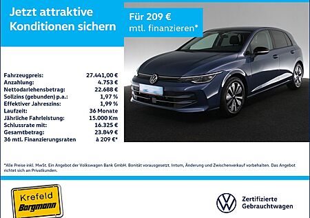 VW Golf Volkswagen VIII 1.5 TSI Goal AHK MATRIX-LED ACC NAVI