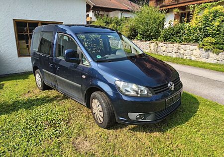VW Caddy Volkswagen 2,0 EcoFuel 80kW Comfortline 7-Sitzer ...