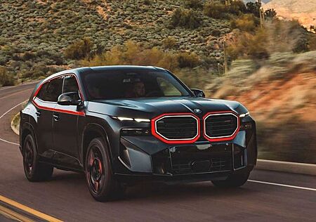 BMW XM 4.4 Label opt. Label Red MwSt. ausweißbar