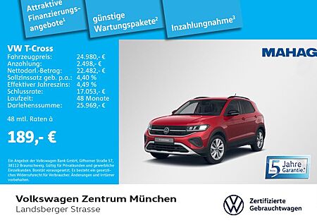VW T-Cross Volkswagen 1.0 TSI GOAL ACC LED Navi DSG