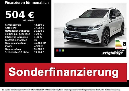 VW Tiguan Allspace Volkswagen R-Line 2,0TDI 4MOTION Matrix 20`
