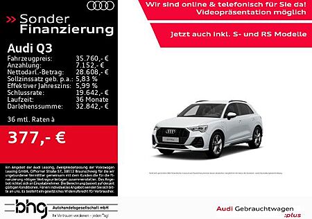 Audi Q3 S line 45 TFSIe S tronic 150 PS LED