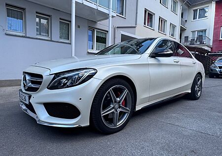 Mercedes-Benz C 200 AMG Line Garagen Fahrzeug Nichtraucher