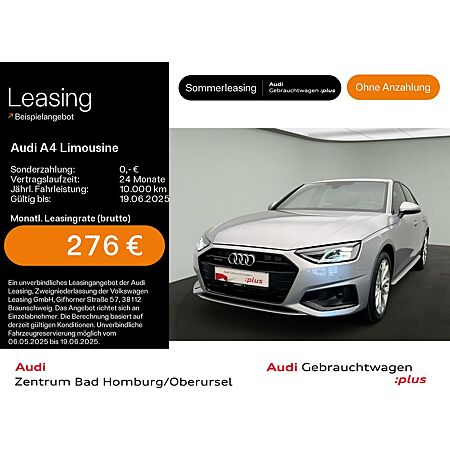 Audi A4 leasen