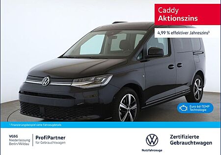 VW Caddy Volkswagen Life DarkLabel TDI Bluetooth LED Klima