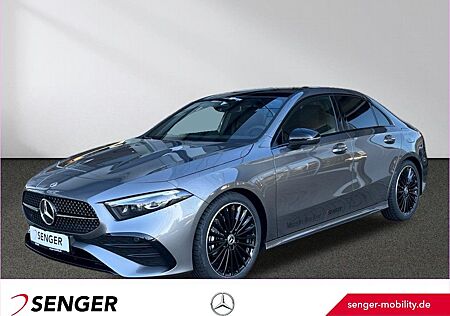 Mercedes-Benz A 200 d Limousine AMG Line Night AHK Panorama