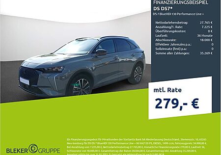 DS Automobiles DS7 Crossback DS7 DS 7 BlueHDi 130 Performance Line +