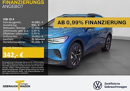 VW ID.4 Volkswagen PRO 286PS WÄRMEPUMPE H&K IQ.LIGHT AHK