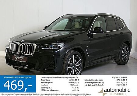 BMW X3 xDr.20d M Sportpaket AHK Laser ACC HuD LiveCo
