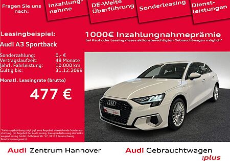 Audi A3 Sportback e-tron Advanced 40 TFSI LED virtual