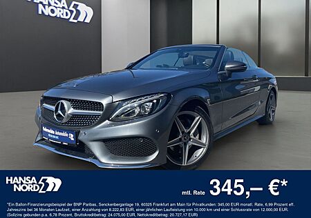 Mercedes-Benz C 200 Cabrio AMG Line LED NAVI LEDER KAMERA 18"