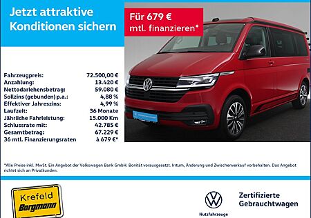 VW T6 California Volkswagen T6.1 California 2.0 TDI Coast Edition 4M AHK LED