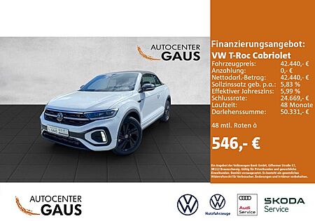 VW T-Roc Volkswagen Cabriolet R-Line 1.5 l TSI DSG Matrix*Navi