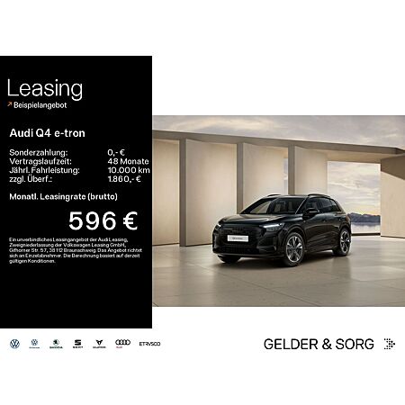 Audi Q4 e-tron leasen