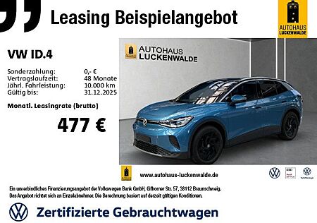VW ID.4 Volkswagen Pro *PANO*IQ-MATRIX*AR-HuD*ACC*R-CAM*SHZ*
