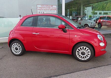 Fiat 500 Lounge 1,2 69PS Rot +Parksensoren