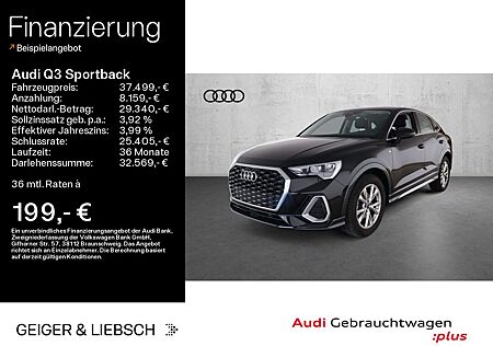 Audi Q3 Sportback 35 TFSI S-LINE*NAVI-PLUS*KAMERA*VIR