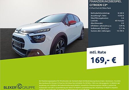 Citroën C3 PureTech 83 Shine Pack