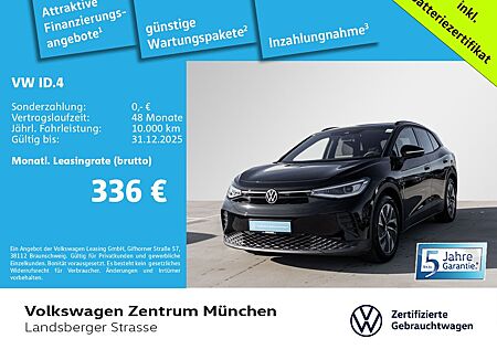VW ID.4 Volkswagen Pure 125kW Wärmepumpe AHK ACC CCS IQ.Light