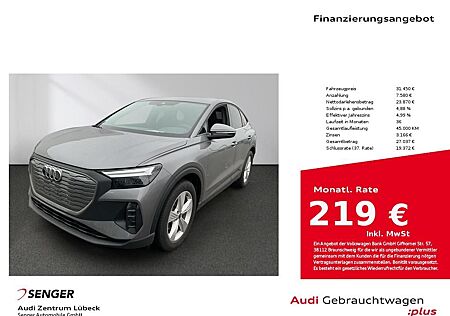 Audi Q4 e-tron 35 Sportback Navi PDC Sitzheizung LED