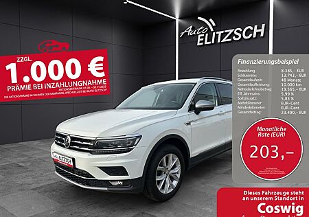 VW Tiguan Allspace Volkswagen Highline 4M TDI DSG LED ACC AHK