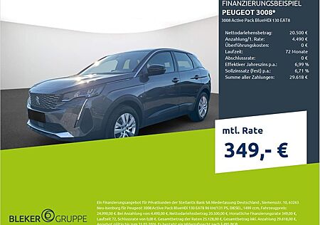 Peugeot 3008 Active Pack BlueHDi 130 EAT8