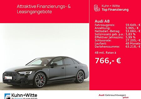 Audi A8 60 TFSIe quattro *Pano*AHK*B&O*LUFT*Matrix*