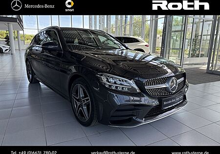 Mercedes-Benz C 180 T AMG-Line+LED-Licht-Navi+Sitzhzg.+Parktr.