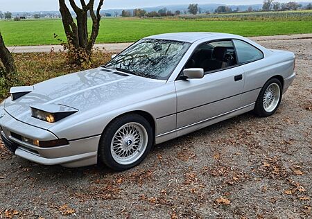BMW 850Ci Auto , 2.Hd., silber, SD, top gepfl.,