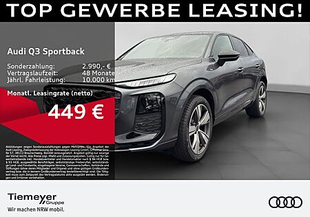 Audi Q3 Sportback 35 TFSI S-tronic 3x S LINE LED+ NAV