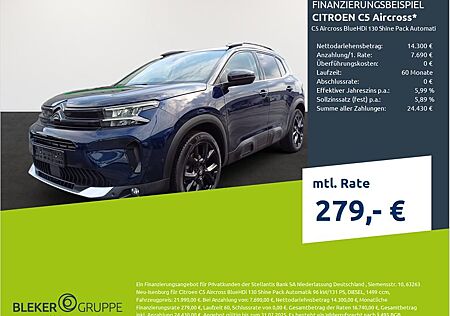 Citroën C5 Aircross BlueHDi 130 Shine Pack Automatik