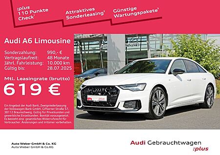 Audi A6 Lim. 50TDI qu S LINE BLACK HDMATRIX B&O HuD