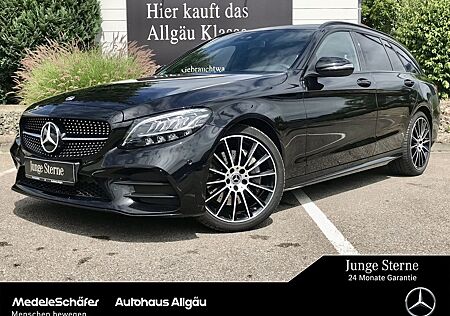 Mercedes-Benz C 300 d T 4M AMG Night AHK Bur ElHeck Led Kamera