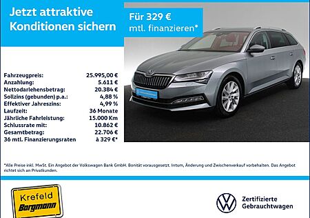 Skoda Superb Combi 1.4 TSI Style iV AHK 360° ACC NAVI
