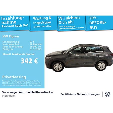 VW Tiguan leasen