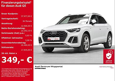 Audi Q5 40TDI QUATTRO S-LINE AHK KAMERA LEDER VIRTUAL