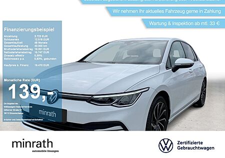 VW Golf Volkswagen VIII Life 1.5 TSI DAB+VIRT+ACC+LED+NAVI+PDC