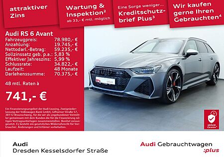 Audi RS6 RS 6 Avant 4.0 TFSI Q. Navi LED HUD Pano