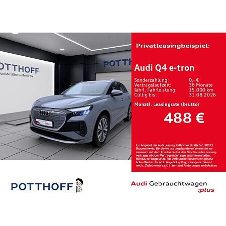 Audi Q4 e-tron leasen