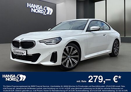 BMW 218i Coupé LED NAVI PDC SHZ SPURHALTEASSISTENT