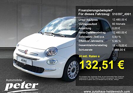 Fiat 500 1.0 GSE Hybrid Dolcevita+PANORAMA